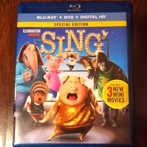 SING Special Edition on BLU-RAY + DVD